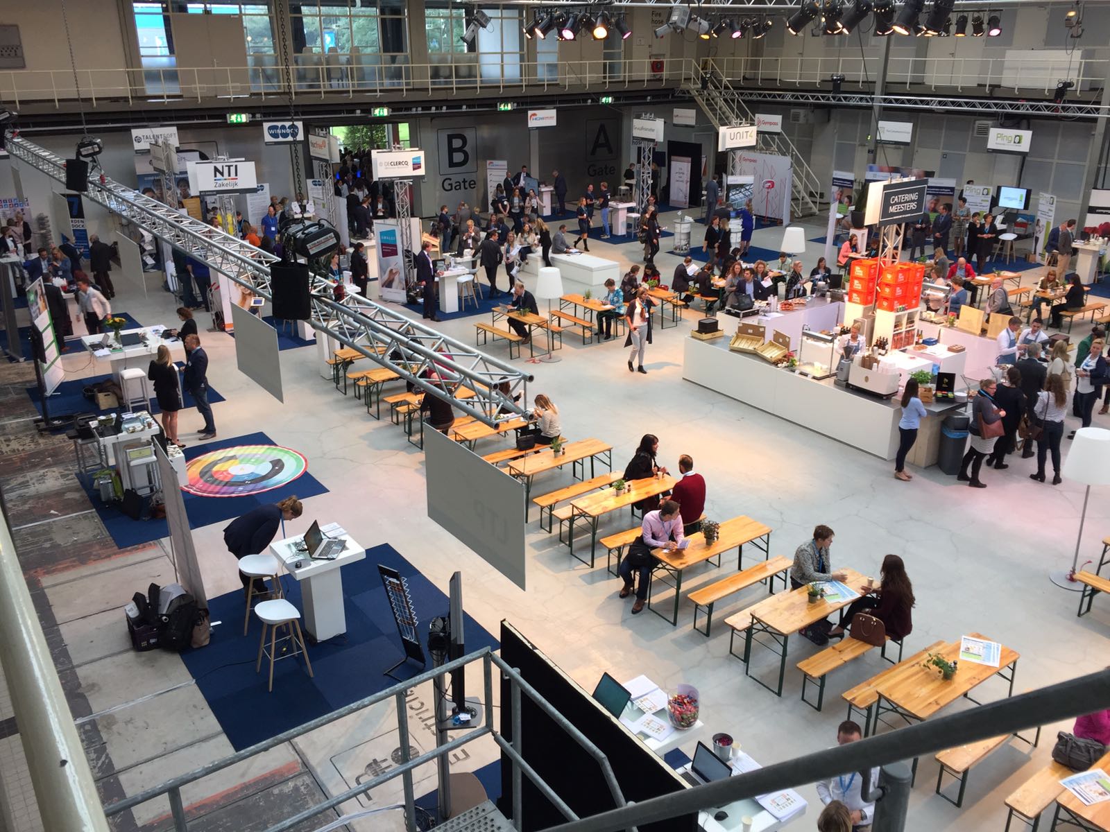 Overzicht hal HR Live 2016